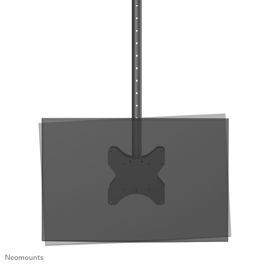 Neomounts Cl35-340bl22 Full Motion Dual Tv Ceiling Mount For 23-43in Screens - Black