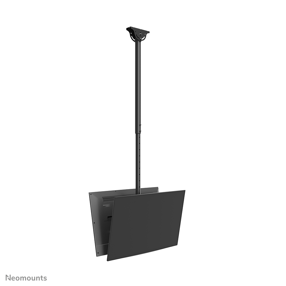 Neomounts Cl35-340bl22 Full Motion Dual Tv Ceiling Mount For 23-43in Screens - Black
