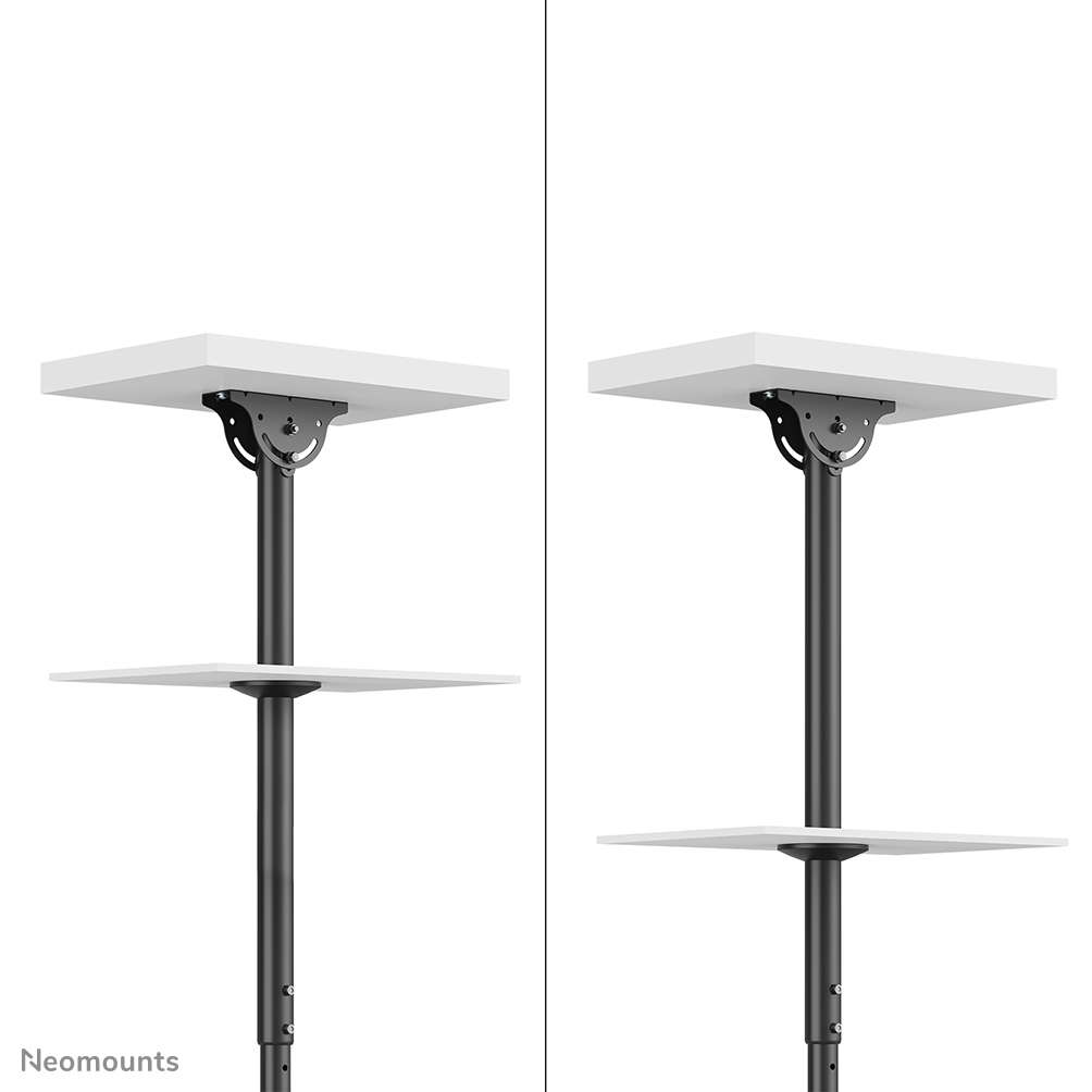 Neomounts Cl35-440bl16xl Full Motion Tv Ceiling Mount For 37-70in Screens - Black