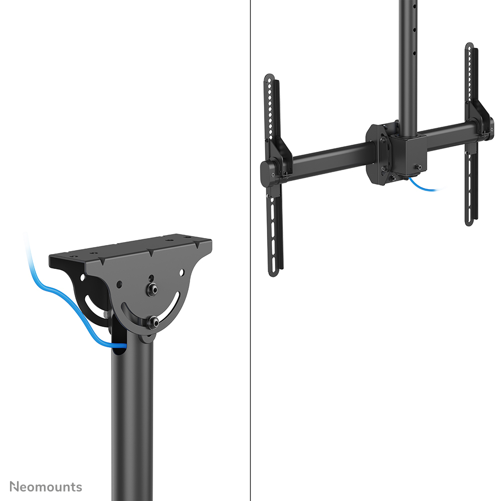 Neomounts Cl35-440bl16xl Full Motion Tv Ceiling Mount For 37-70in Screens - Black