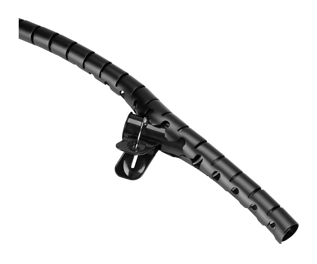 Spiral Cable Wrap 25mm Multiple Cables Black