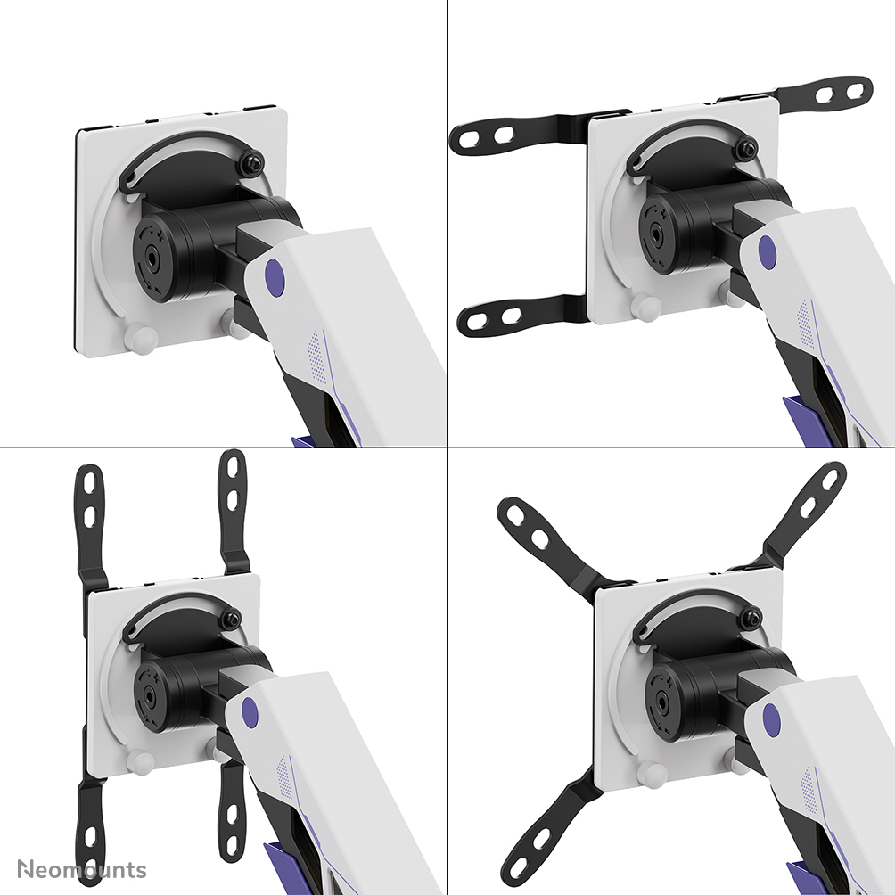 Gaming Monitor Arm 24-57in - Gas Spring - Topfix - 180�-stop