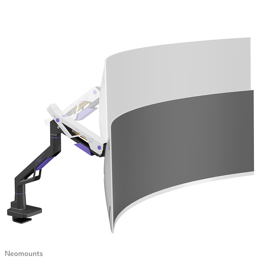 Gaming Monitor Arm 24-57in - Gas Spring - Topfix - 180�-stop