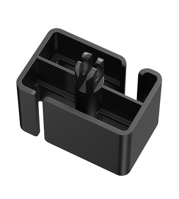 Cable Spine - Modular Vertebrae - Clamp-on Design - Universal - Black