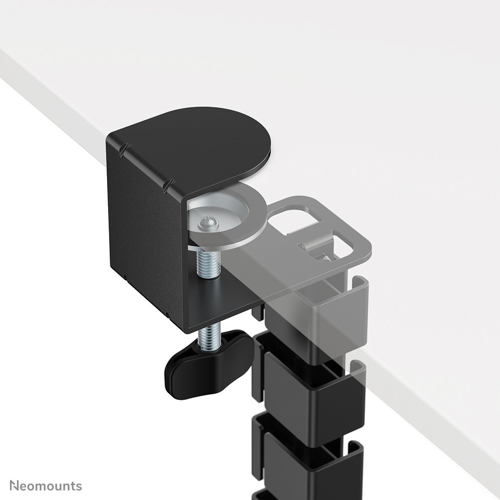 Cable Spine - Modular Vertebrae - Clamp-on Design - Universal - Black
