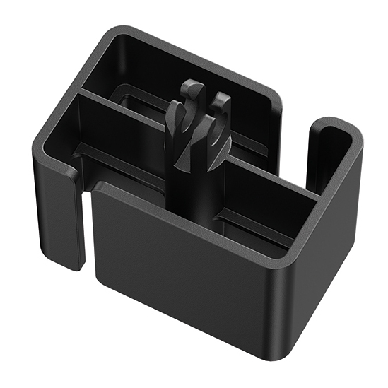 Cable Spine - Modular Vertebrae - Magnetic Fixture - Universal - Black