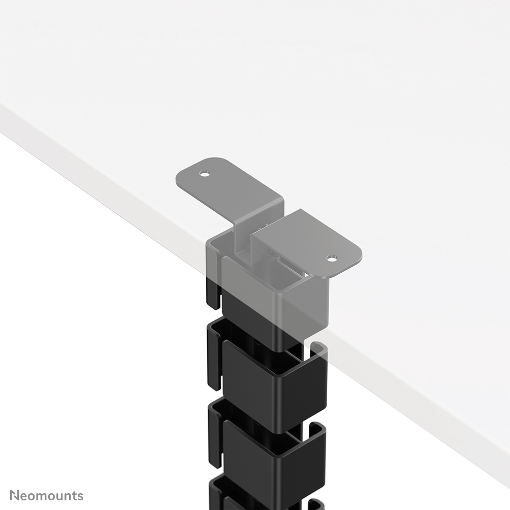 Cable Spine - Modular Vertebrae - Screw-mounted - Magnetic Cable Cover - Universal - Black
