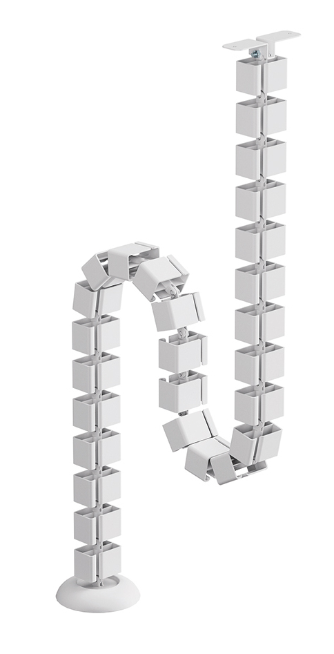 Cable Spine - Modular Vertebrae - Screw-mounted - Universal - White