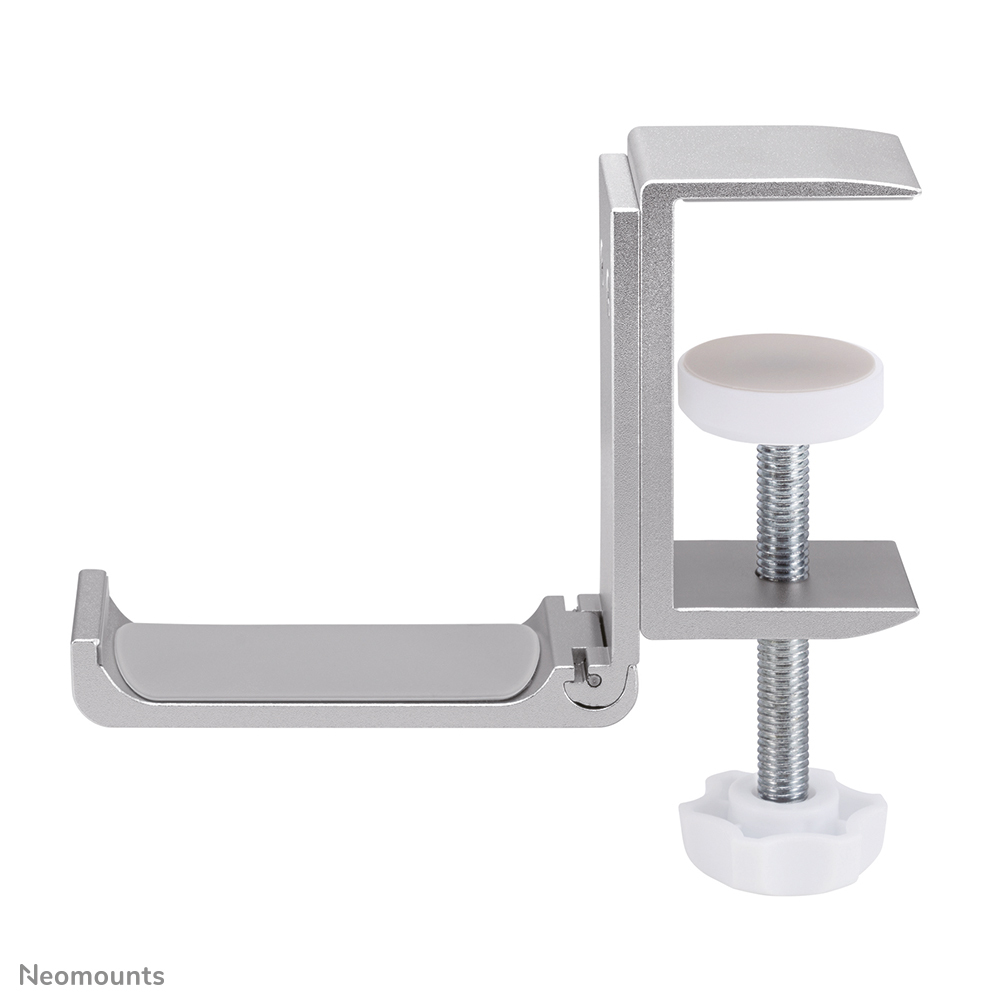 Headset Holder - Clamp-on Design - Universal - Silver