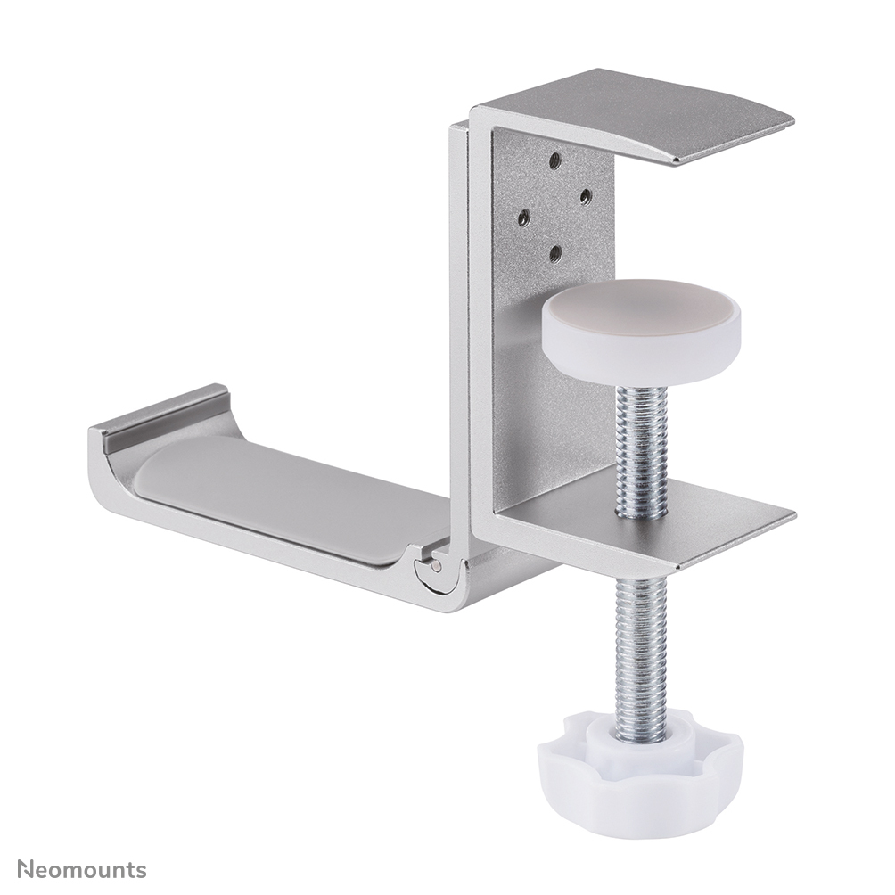 Headset Holder - Clamp-on Design - Universal - Silver