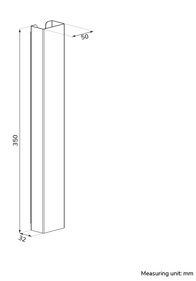 Cable Cover - Magnetic Fixture - Universal - Black