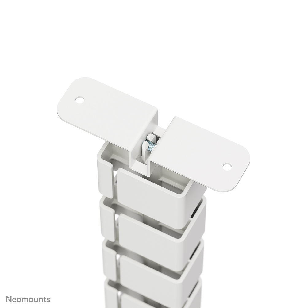 Cable Spine - Modular Vertebrae - Screw-mounted - Magnetic Cable Cover - Universal - White