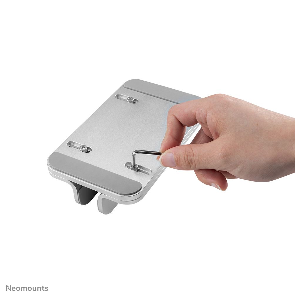 Laptop Holder - 11-17in - Max 5 Kg - Universal - Silver