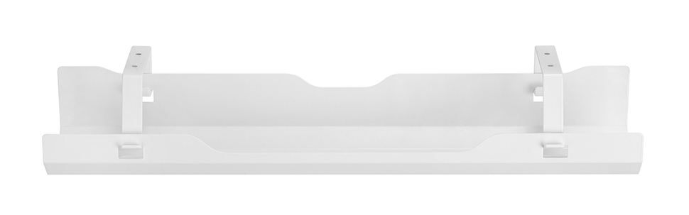 Cable Management Tray - Max 5 Kg - Screw-mounted - Universal - White