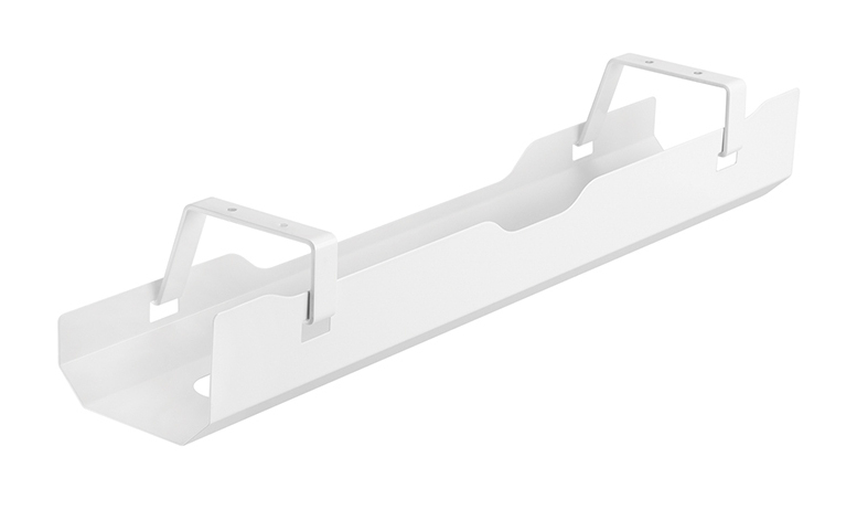Cable Management Tray - Max 5 Kg - Screw-mounted - Universal - White
