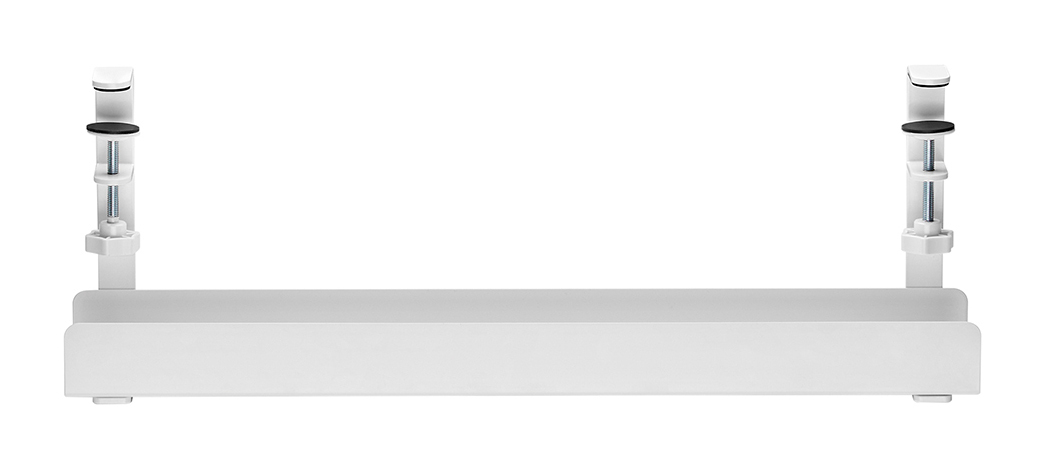 Cable Management Tray - Max 5 Kg - Clamp-on Design - Universal - White