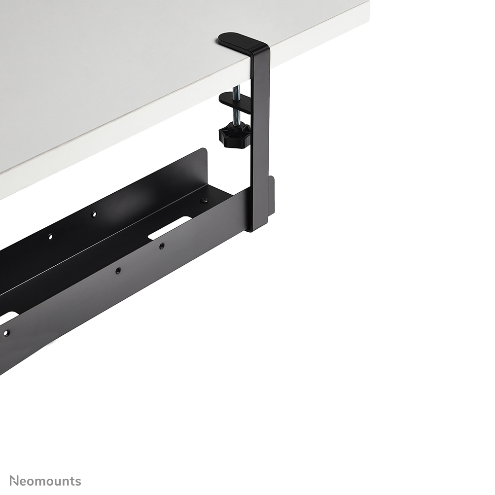 Cable Management Tray - Max 5 Kg - Clamp-on Design - Universal - Black