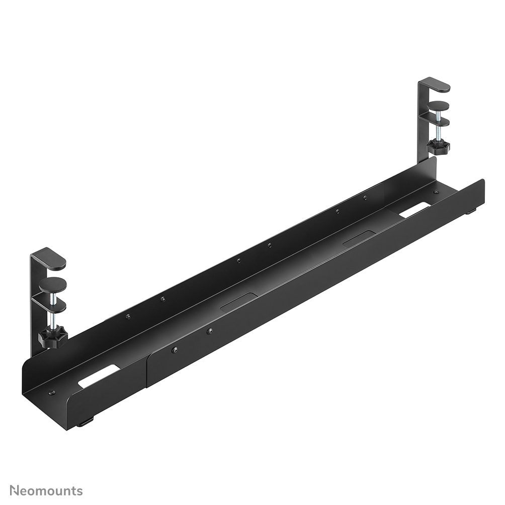 Cable Management Tray - Max 5 Kg - Clamp-on Design - Universal - Black