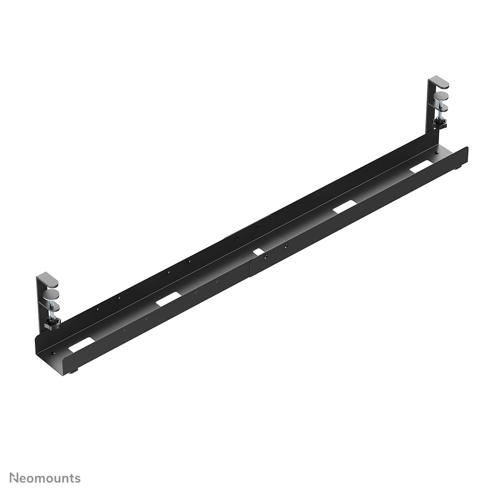Cable Management Tray - Max 5 Kg - Clamp-on Design - Universal - Black