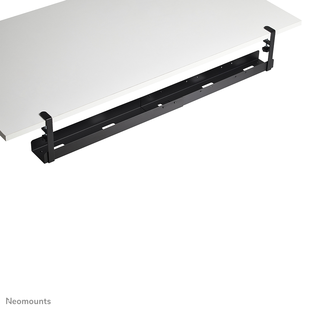Cable Management Tray - Max 5 Kg - Clamp-on Design - Universal - Black
