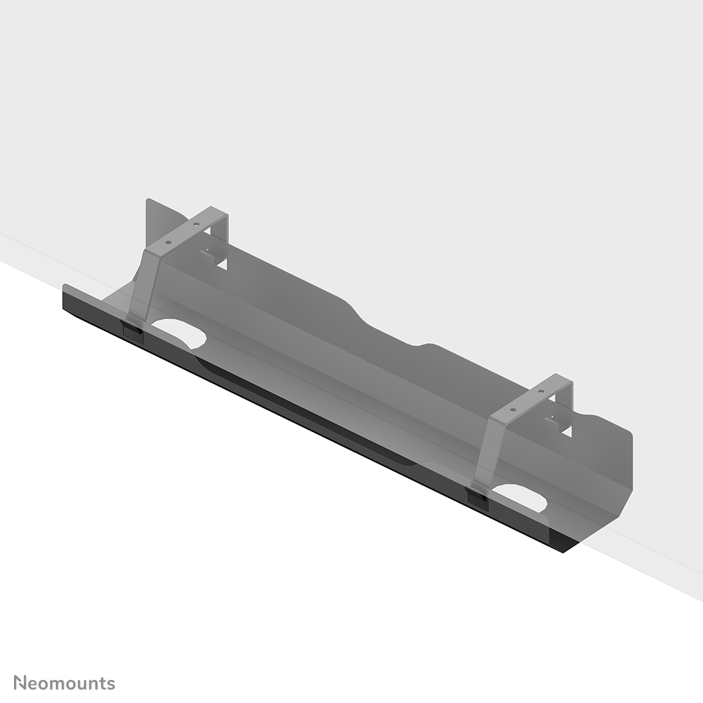Cable Management Tray - Max 5 Kg - Screw-mounted - Universal - Black