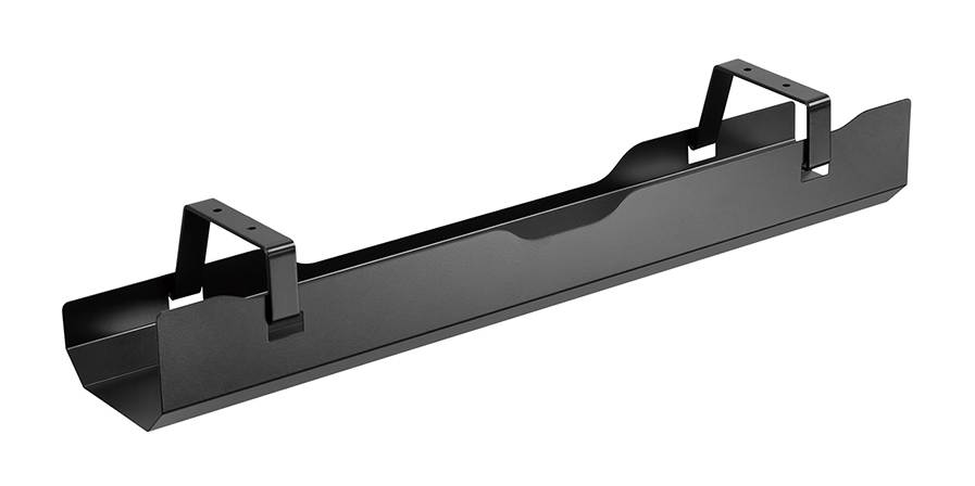 Cable Management Tray - Max 5 Kg - Screw-mounted - Universal - Black