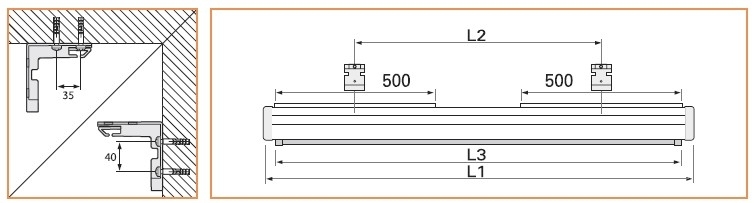 Projection Screen Cinema Electrol Black102x180cm\high Contrast S Widescreen Format 16:9