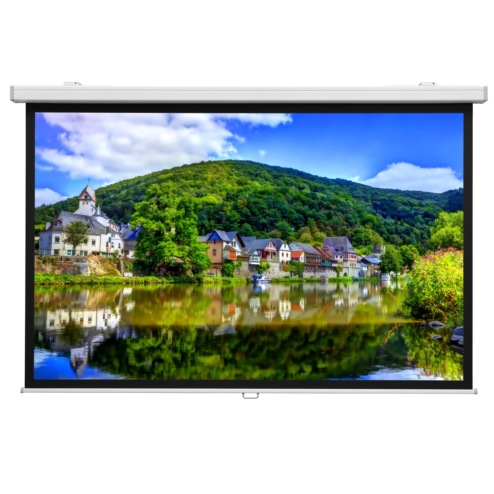 Projection Screen Proscreen 117x200 Cm.matte White S Widescreen Format 16:9