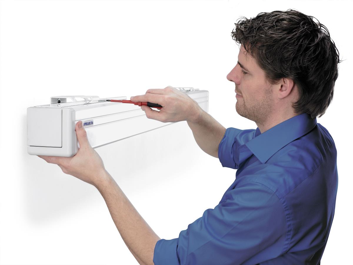 Compact Electrol 179x280cm Matte White