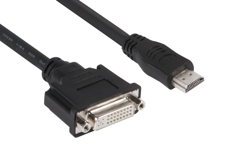 Hdmi To DVI 4cm Cable