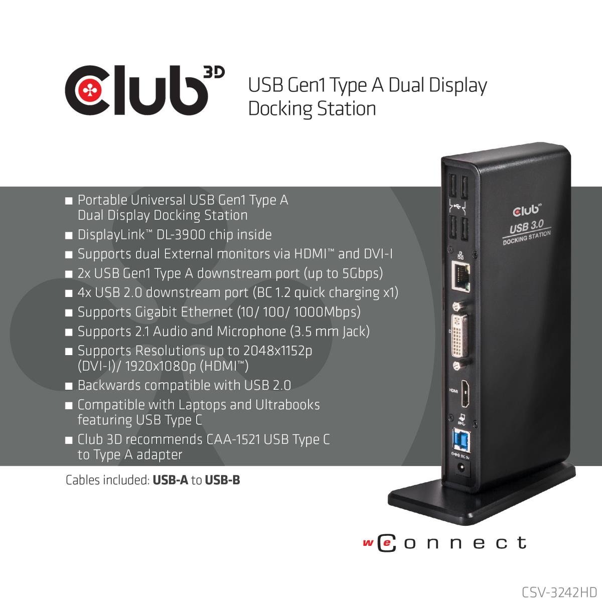 Vga C3d Sensevision Dock Station