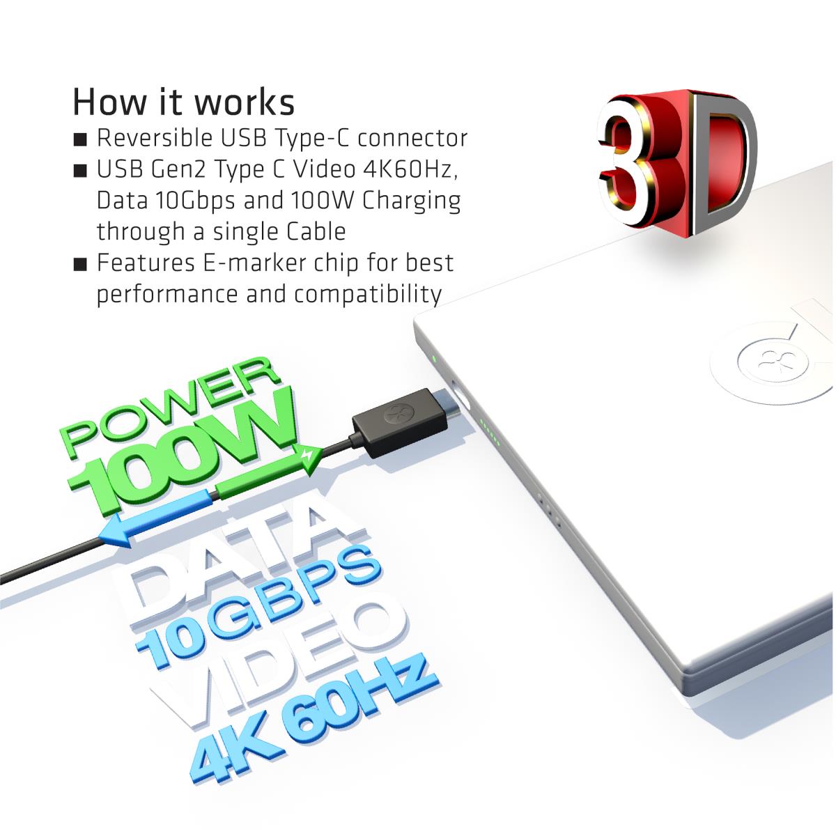 C3d USB 3.1 Type C To USB 3.1