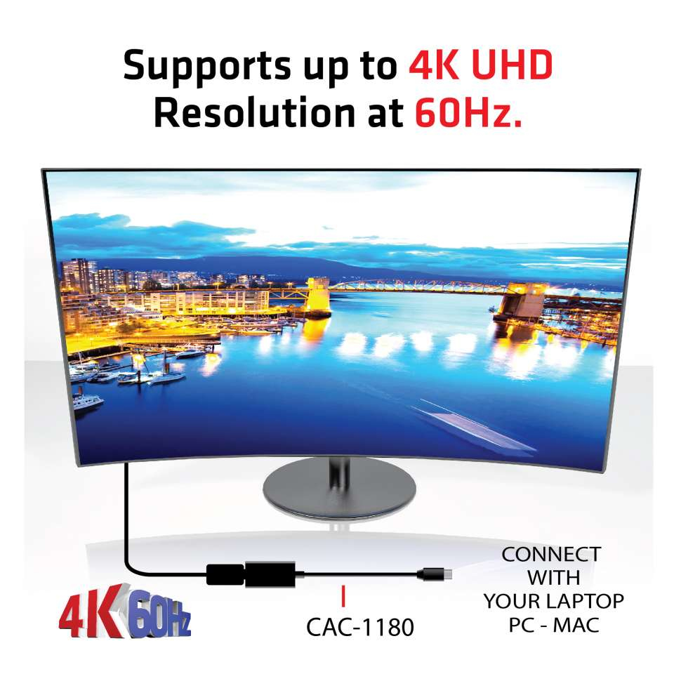 Mini DisplayPort 1.4 To Hdmi 2.0a Hdr Active Adapter