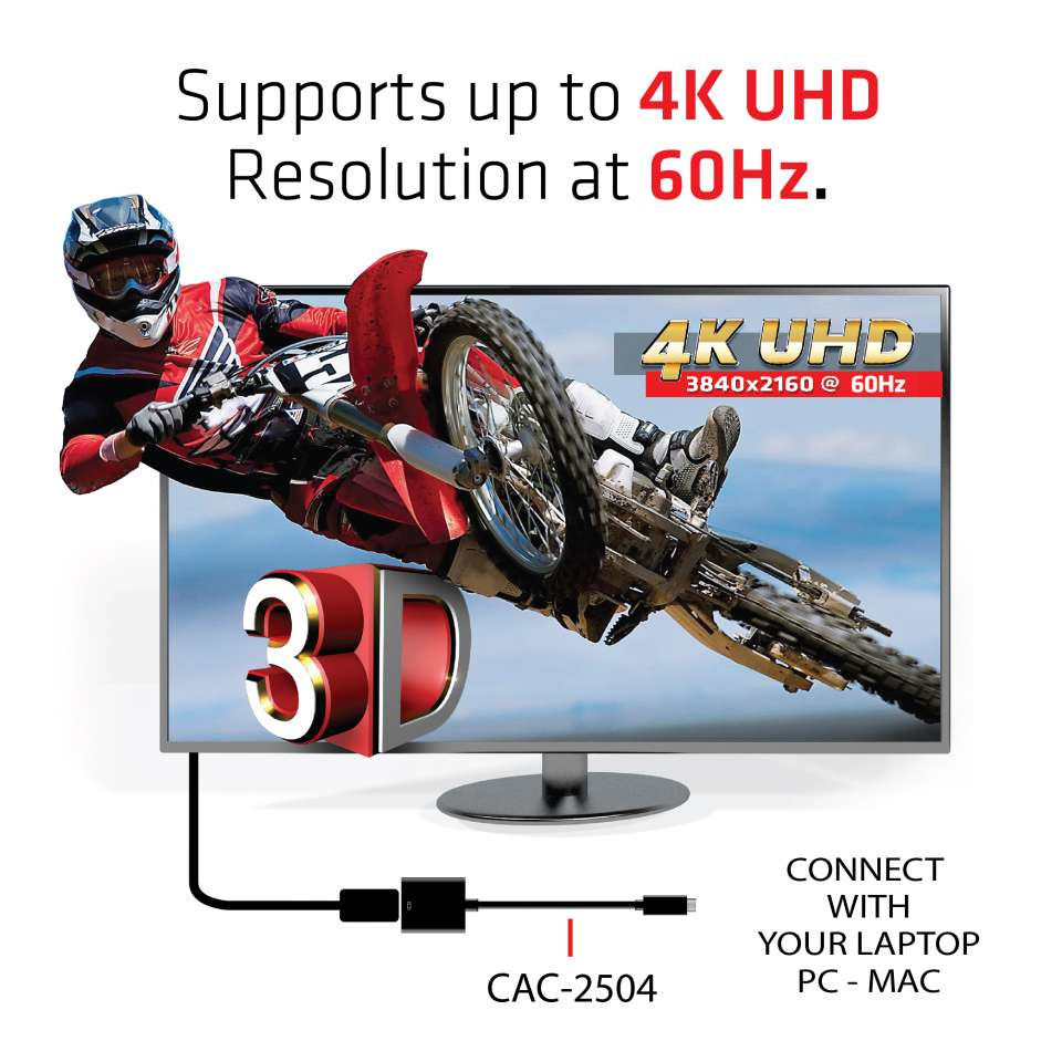 USB 3.1 Type C To Hdmi 2.0 Active Adapter
