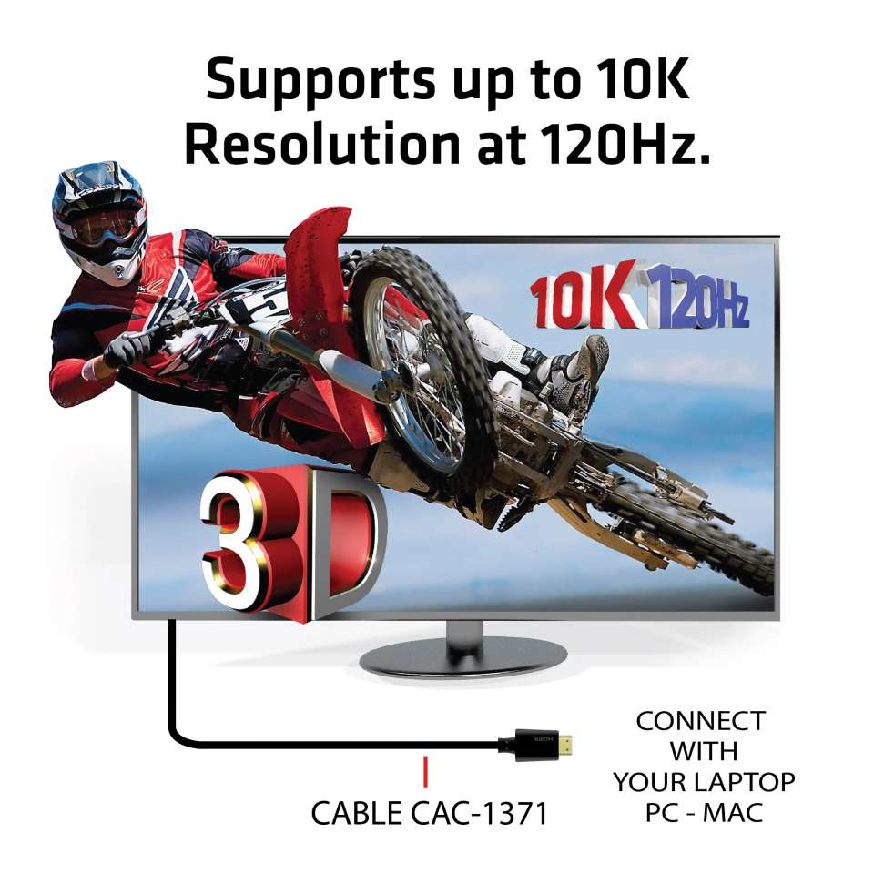 Hdmi 2.1 Ultra High Speed 10k 120hz 1m M/m