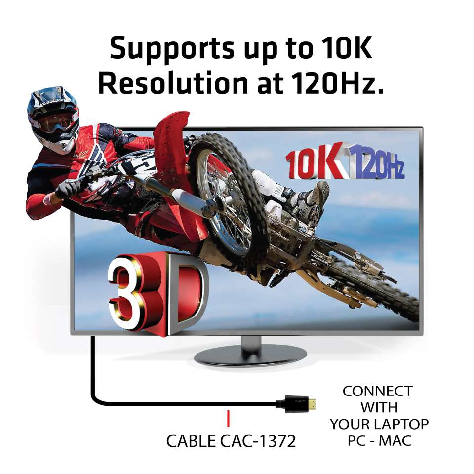 Hdmi 2.1 Ultra High Speed 10k 120hz 2m M/m