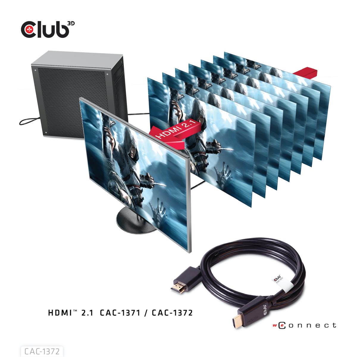 Hdmi 2.1 Ultra High Speed 10k 120hz 2m M/m
