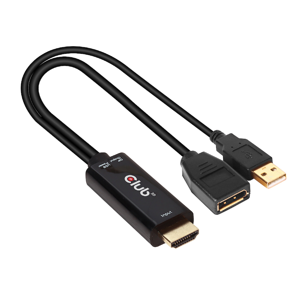 Hdmi 2.0 To DisplayPort 1.2 4k60hz Hdr M/f Active Adapter