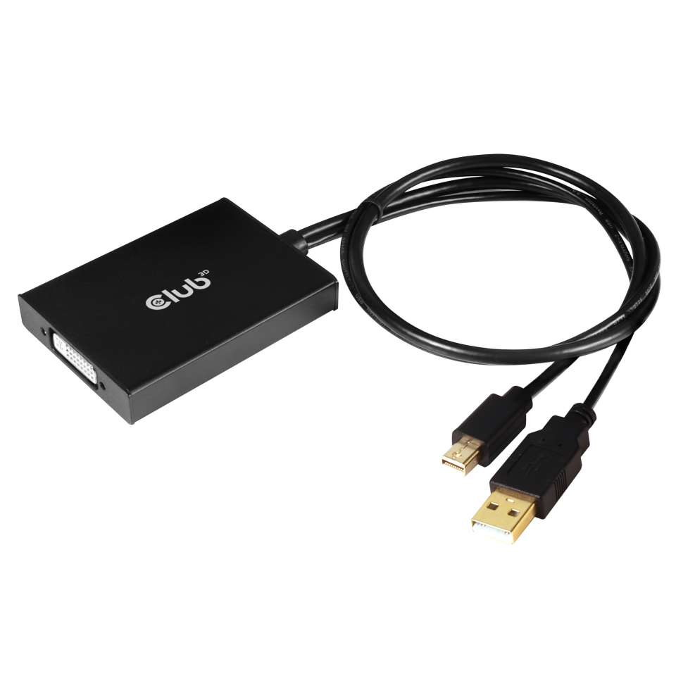MiniDisplayPort To Dual Link DVI-I Duallink Active Adapter Max Res 4k30hz