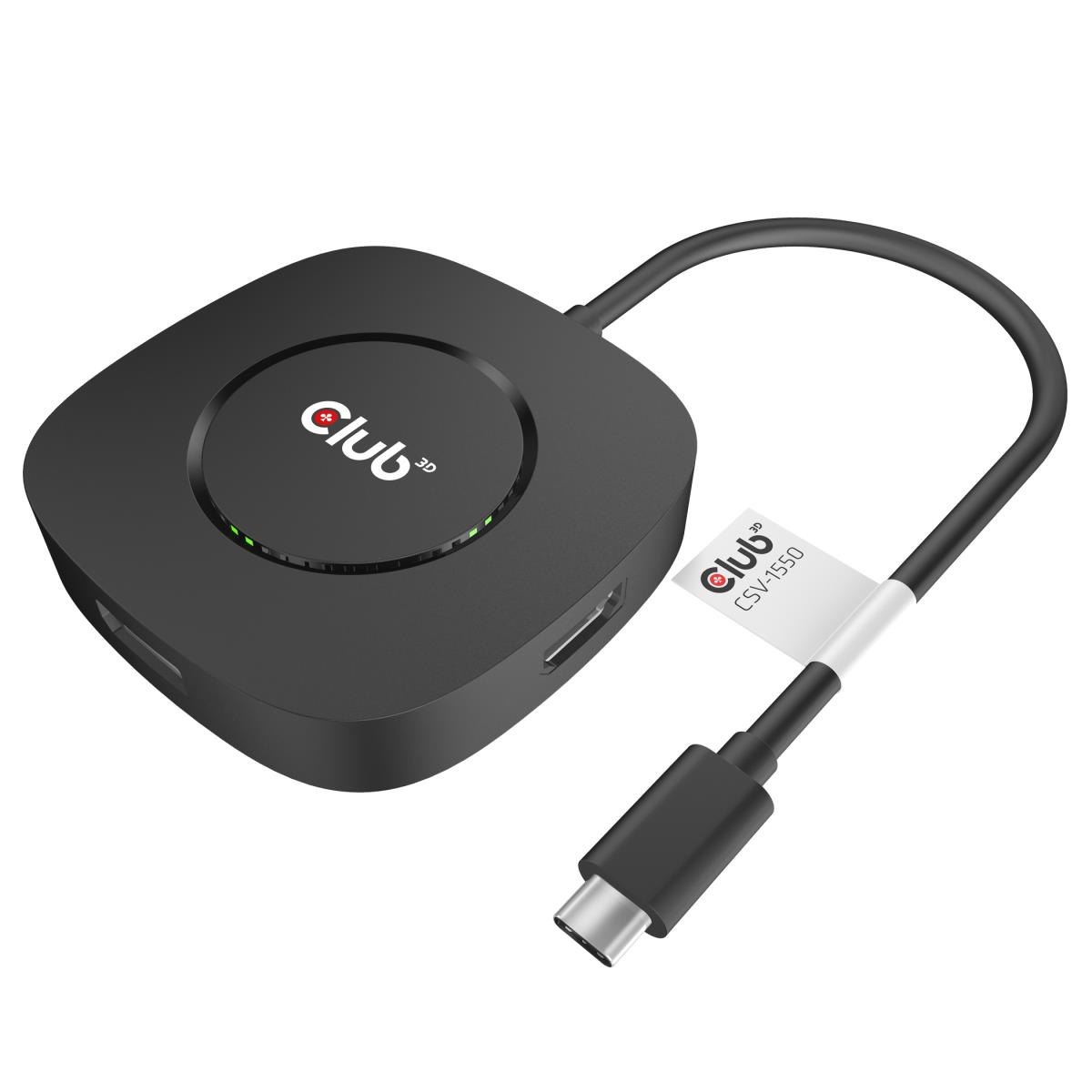 USB Type C 3.2 Gen1 Multistream Transport Mst Hub DisplayPort 1.4 Triple Monitor