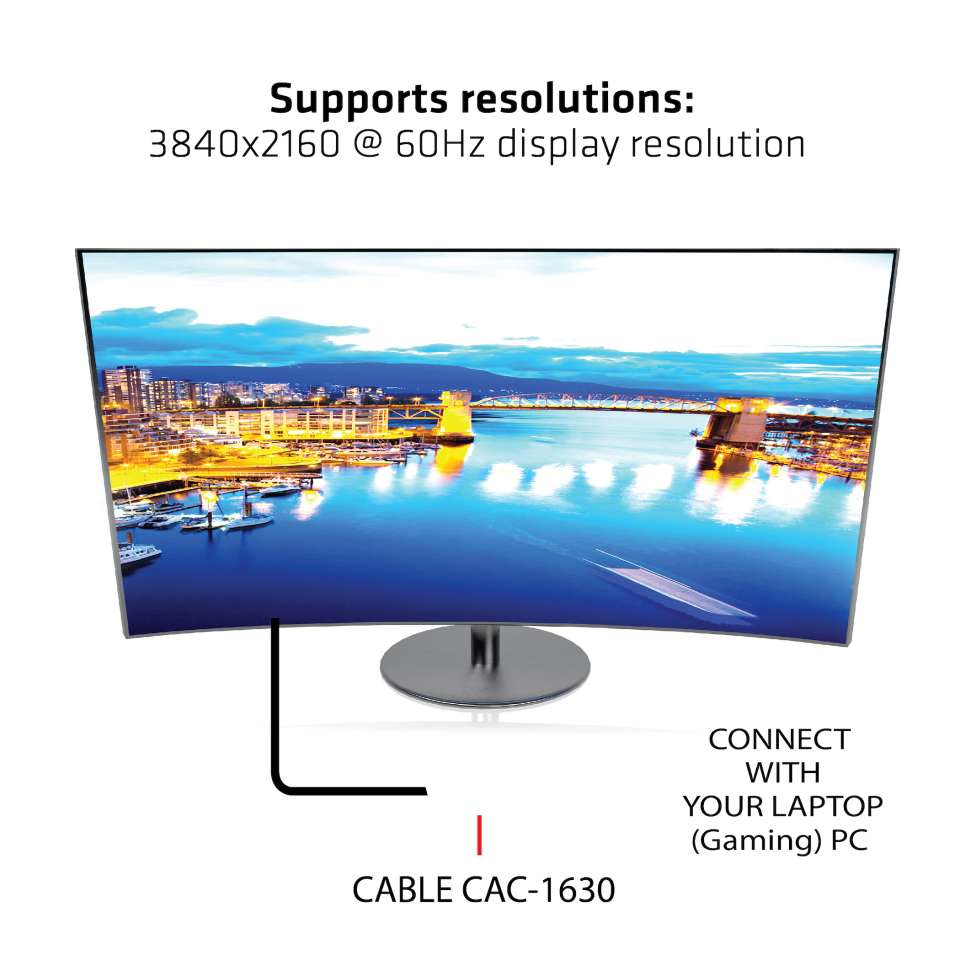 USB Type C + Hdmi + MiniDisplayPort 1.2to Hdmi 4k60hz Hdr M/m Active Adapter 32awg