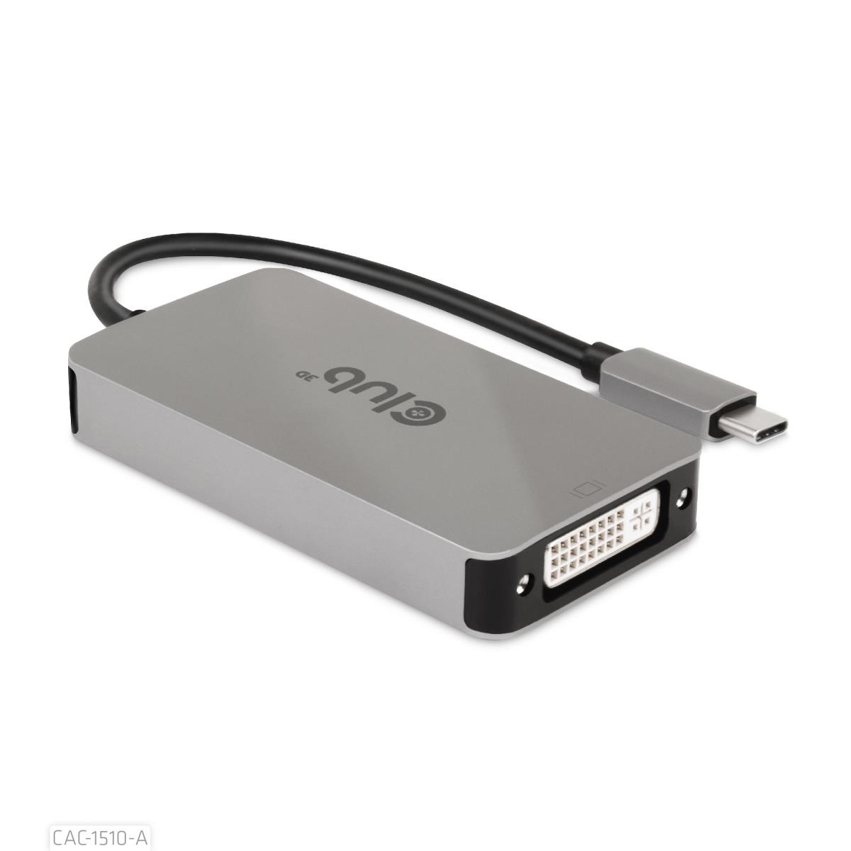 USB Type C To DVI I Dual Link Supports 4k30hz Resolutions - Hdcp Off