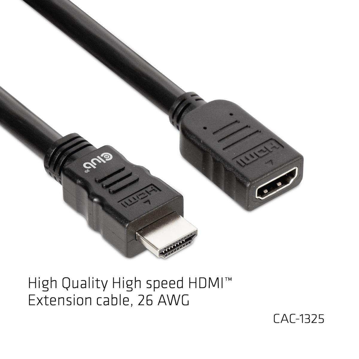 High Speed Hdmi 4k60hz Extension Cable 5m/16.4ft Male/female 26 Awg