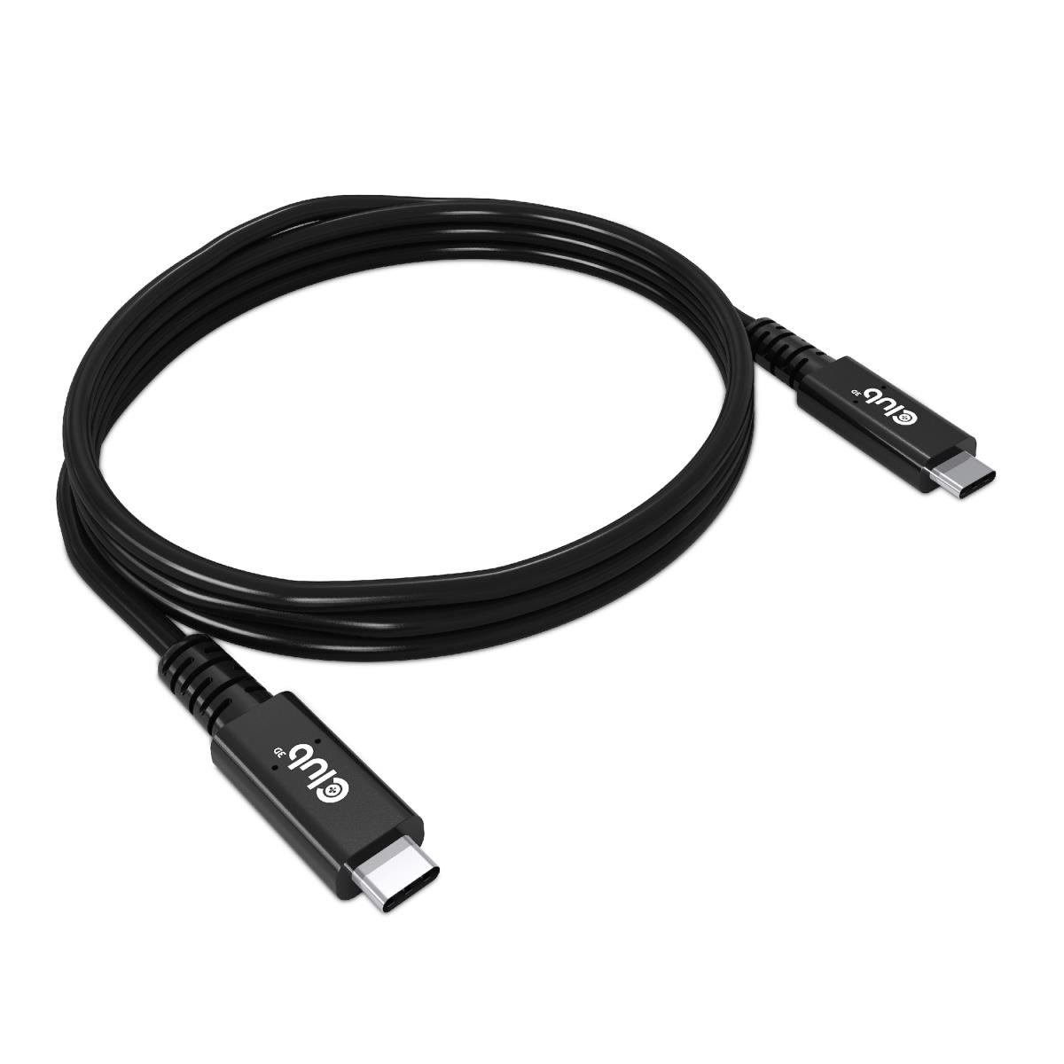 USB4 Type C Gen 3x2 Bi Directional Cable 40gbps 8k60hz 100w Powerdelivery M/m