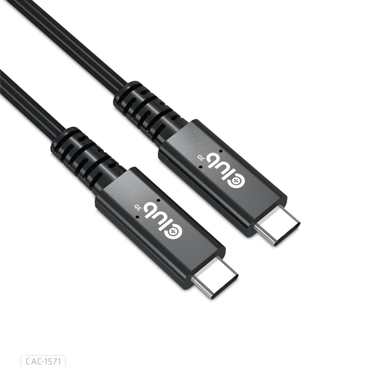 USB4 Type C Gen 3x2 Bi Directional Cable 40gbps 8k60hz 100w Powerdelivery M/m