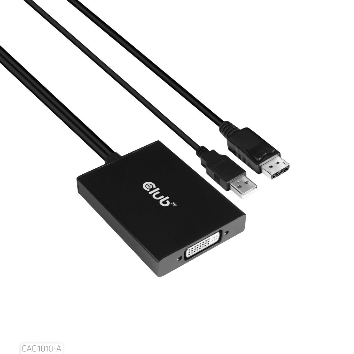 DisplayPort To Dual Link DVI-I Dual Link Active Adapter Max Res 4k30hz