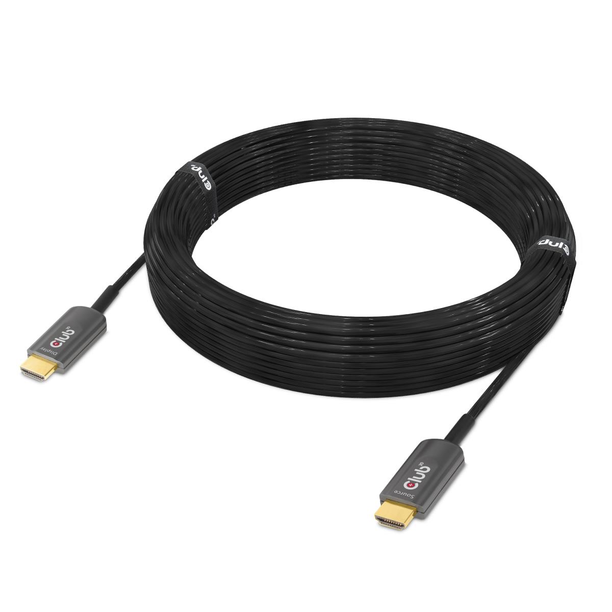 High Speed Hdmi Aoc Cable 8k60hz  4k120hz 15m/ 49.2 Ft M/m Certified