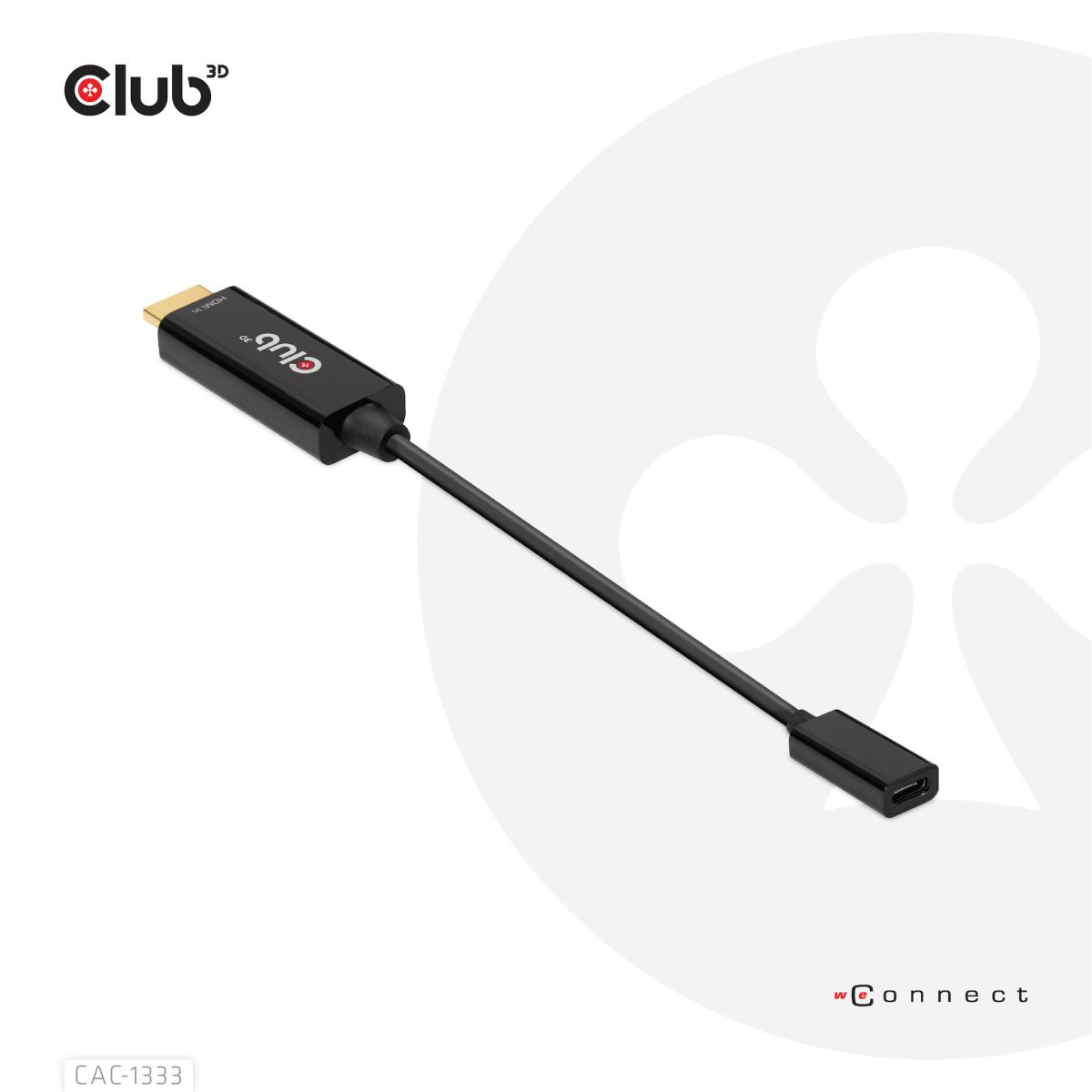 Hdmi-USB-c 4k60hz Active Adapter M/f