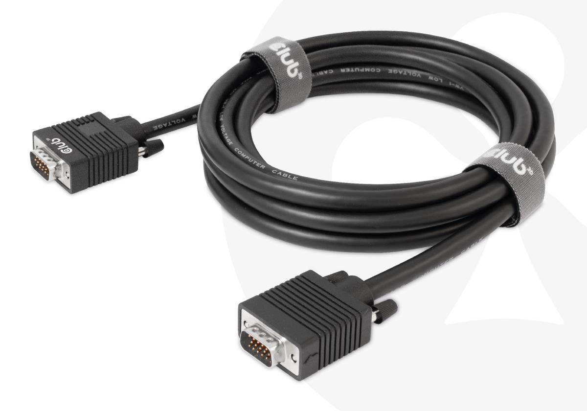 Vga Cable Bidirectional M/m 3m 28awg