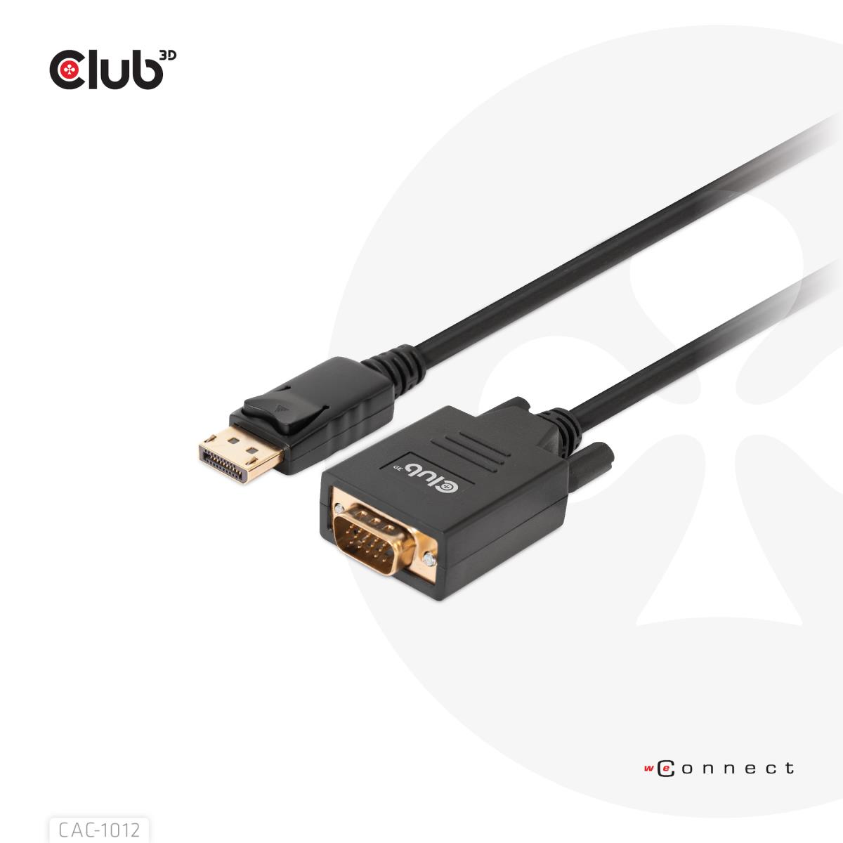 DisplayPort To Vga Cable M/m/ 2m 28awg